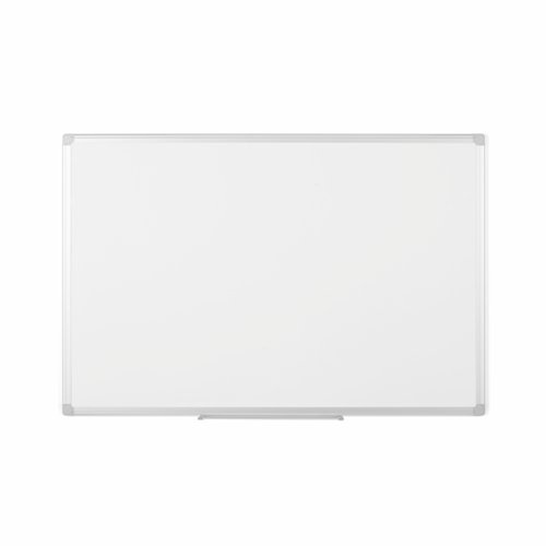 Magnetic Bi-Office Earth-It Magnetic Lacquered Steel Whiteboard Aluminium Frame 1200x900mm
