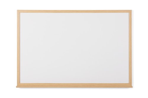 Bi-Office Earth-It Non Magnetic Enamel Whiteboard Oak Wood Frame 900x600mm - CE06202318 Bi-Office Earth-It Non Magnetic Enamel Whiteboard Oak Wood Frame 900x600mm - CE06202318