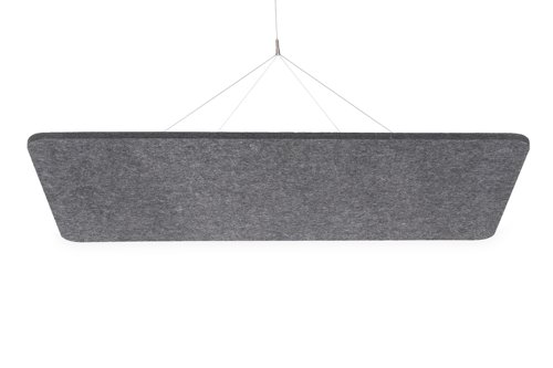 Display Panels Bi-Office Archyi Sculpo (1200 x 600mm) Ceiling panel Rectangle Dark Grey