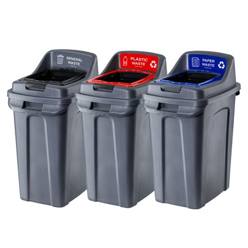 Purely Kind 70ltr Open Bin Set of 3 Purely Kind 70ltr Open Bin Set of 3