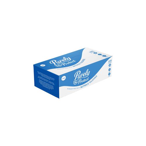 ValueX Nitrile Gloves Blue Large (Pack 100) NGG100LBU