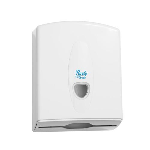 Hand Towels & Dispensers Purely Smile Hand Towel Dispenser White PS1700
