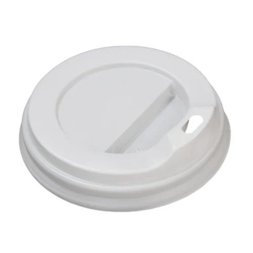 Purely Smile 80mm (8oz) White Sip Lids Case of 1000 Purely Smile 80mm (8oz) White Sip Lids Case of 1000