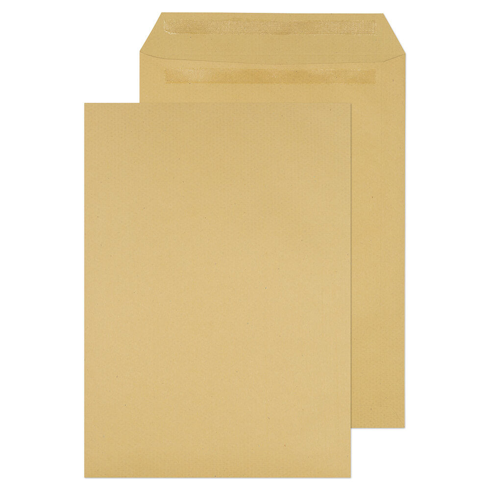 C4 ValueX Pocket Envelope C4 Self Seal Plain 115gsm Manilla (Pack 250)