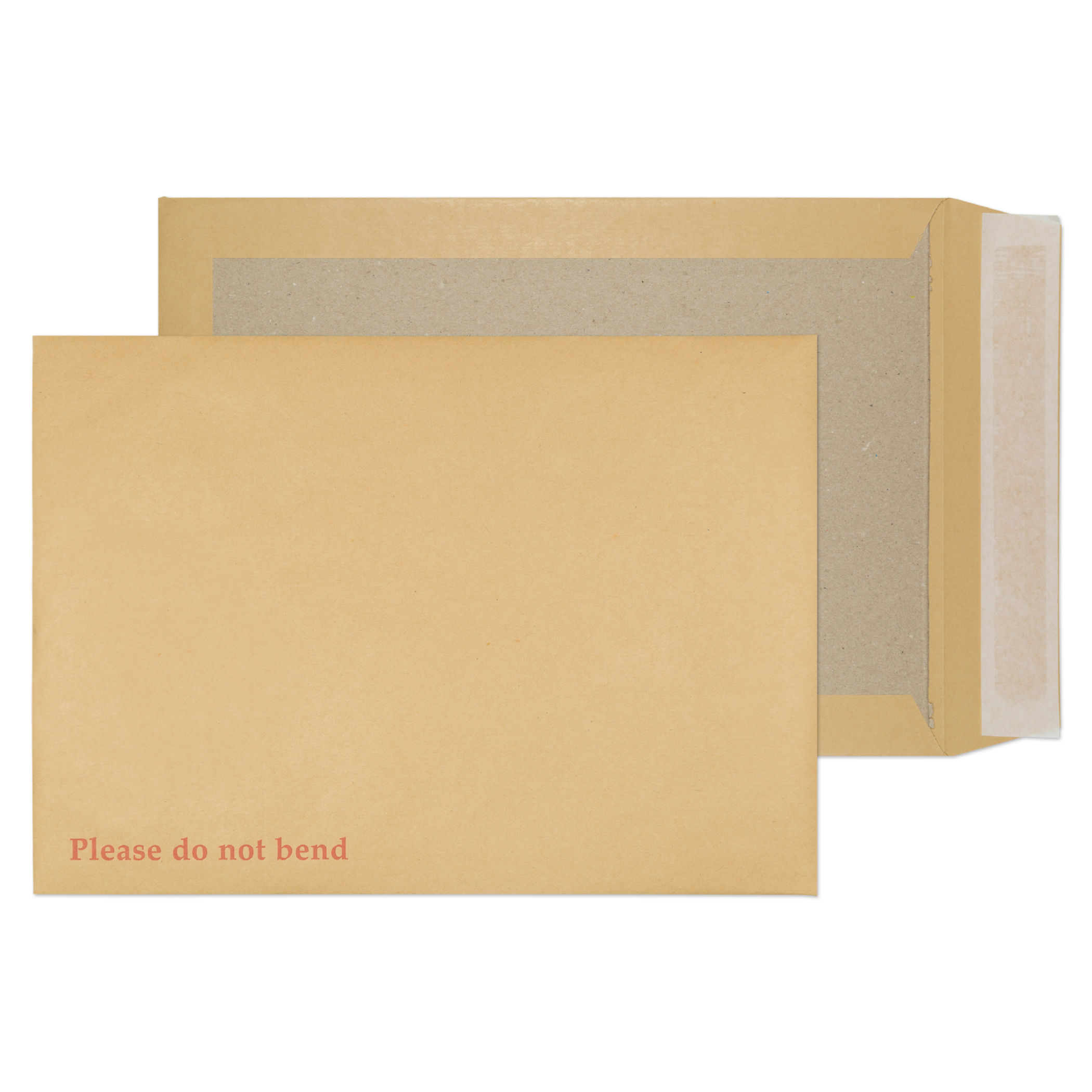 ValueX Board Backed Envelope C4 Peel and Seal Plain 120gsm Manilla (Pack 125)
