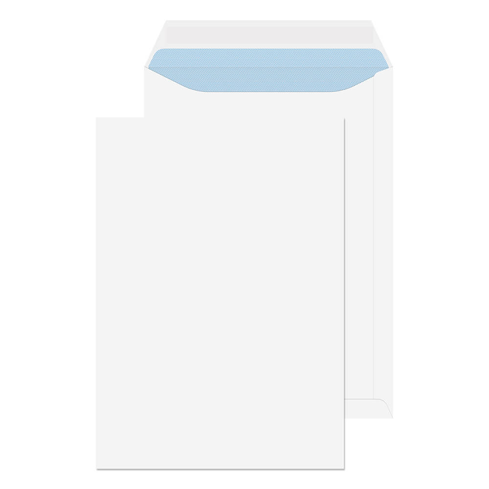 C4 ValueX Pocket Envelope C4 Peel and Seal Plain 100gsm White (Pack 250)