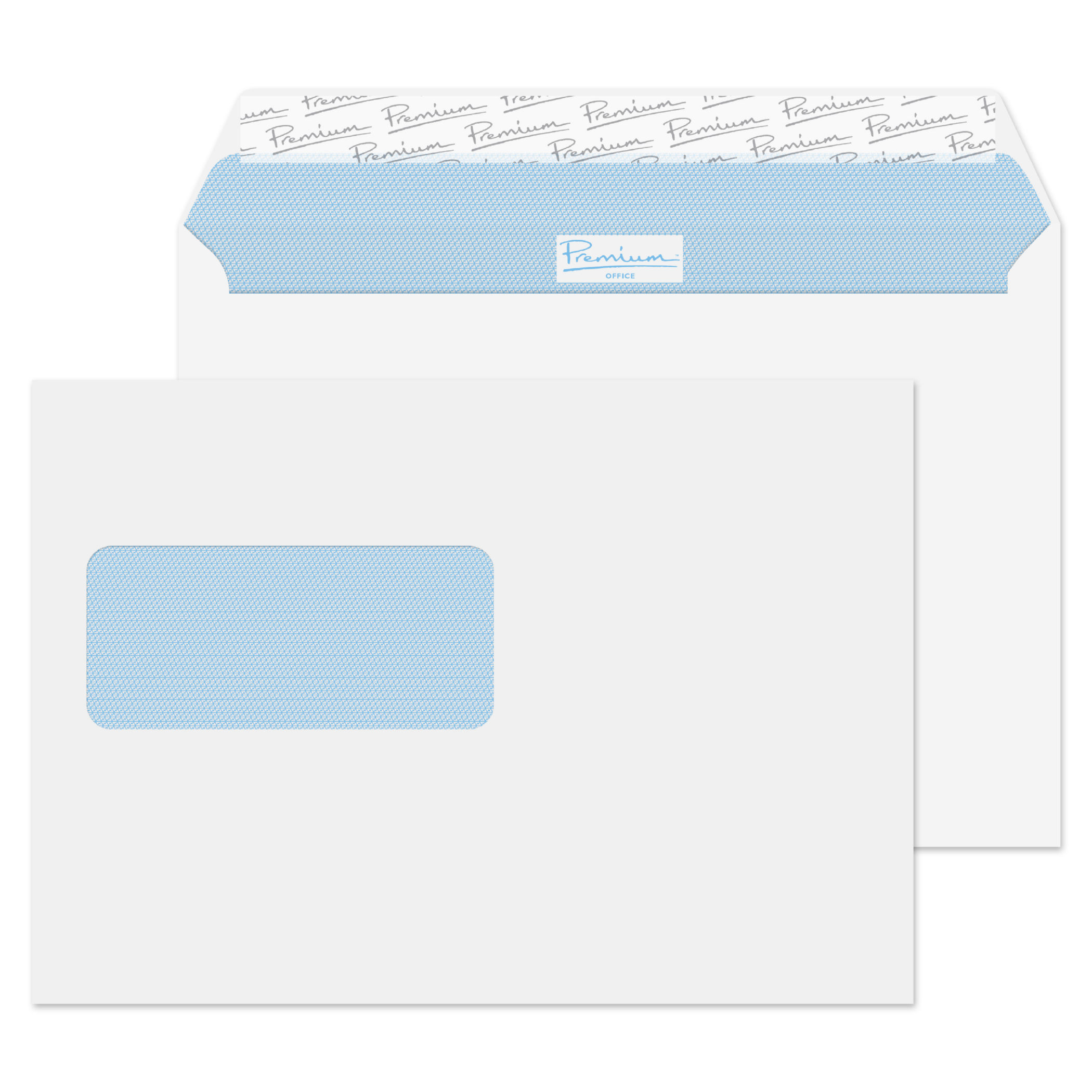 Blake Premium Office Wallet Envelope C5 Peel and Seal Window 120gsm Ultra White Wove (Pack 500)