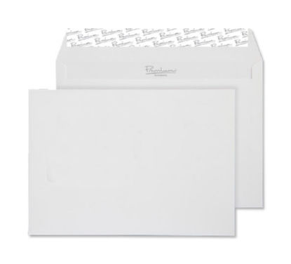 C5 Blake Premium Business Wallet Envelope C5 Peel and Seal Plain 120gsm High White Wove (Pack 50)
