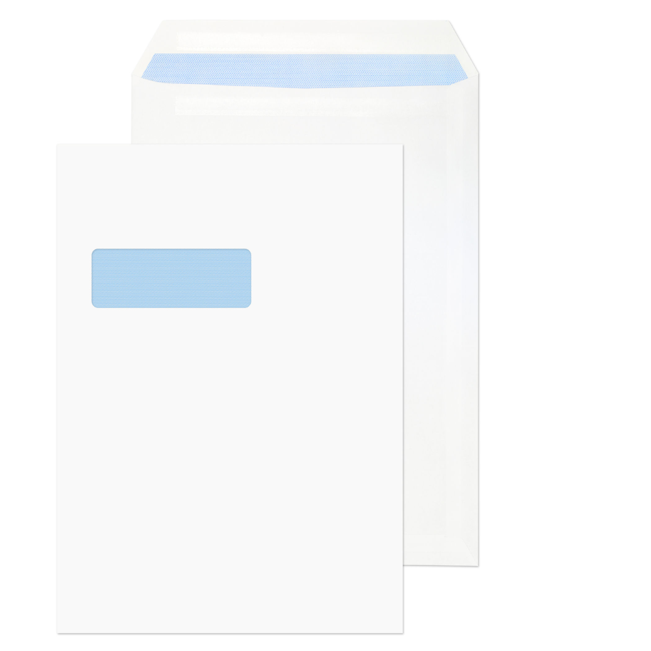 C4 ValueX Pocket Envelope C4 Self Seal Window 90gsm White (Pack 250)