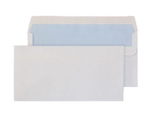 DL Blake Purely Everyday Wallet Envelope DL Self Seal Plain 80gsm White (Pack 50)
