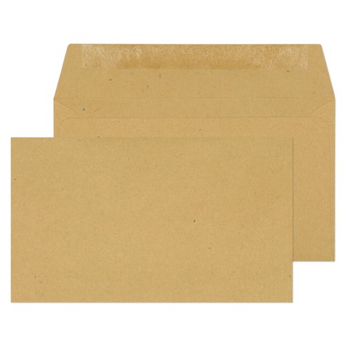 Blake Purely Everyday Wallet Envelope 89x152mm Gummed Plain 70gsm Manilla (Pack 1000) - 13770