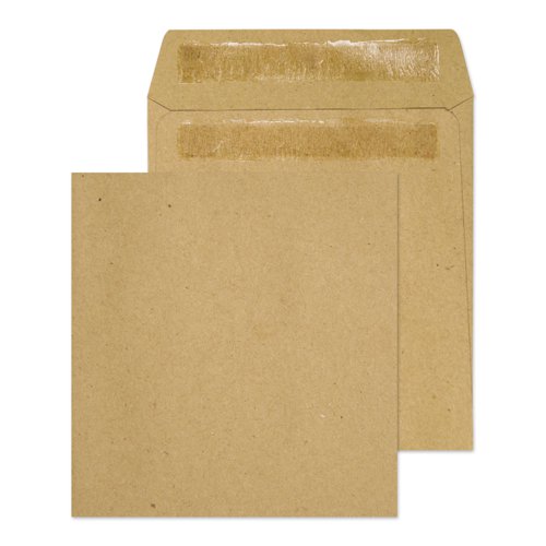 ValueX Wage Envelope 108x102mm Self Seal Plain 80gsm Manilla (Pack 1000) - 13922