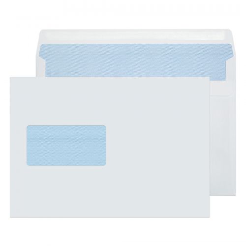 Blake+Purely+Everyday+Wallet+Envelope+C5+Self+Seal+Window+90gsm+White+%28Pack+500%29+-+1708