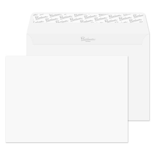 C5 Blake Premium Business Wallet Envelope C5 Peel and Seal Plain 120gsm White Wove (Pack 500)