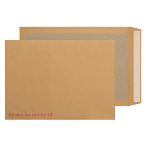 Blake Purely Packaging Board Backed Pocket Envelope C3 Peel and Seal 120gsm Manilla (Pack 50)