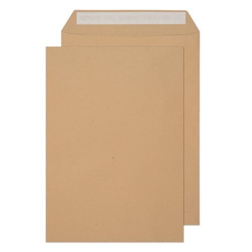 Blake Purely Everyday Pocket Envelope C4 Peel and Seal Plain 115gsm Manilla (Pack 250) - 4522