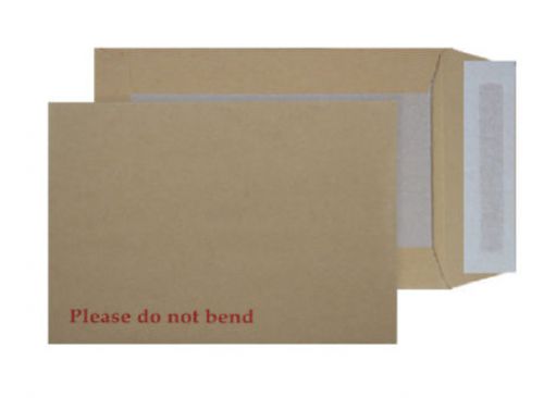 Board Backed Envelopes Blake Purely Packaging Board Backed Pocket Envelope C5 Peel and Seal 120gsm Manilla (Pack 125)