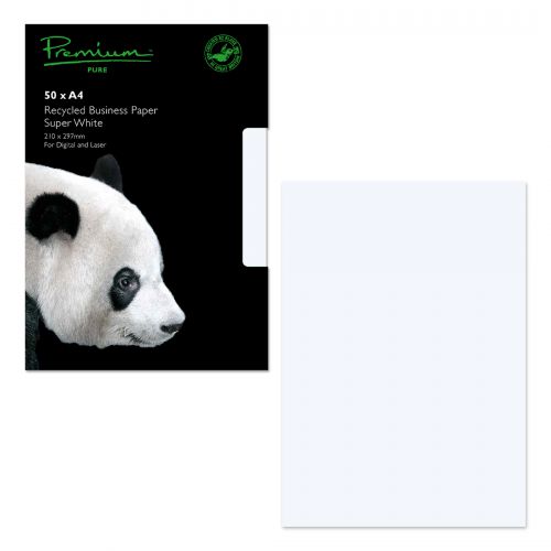 Blake Premium Pure Paper A4 120gsm Super White Wove (Pack 50) - 84676
