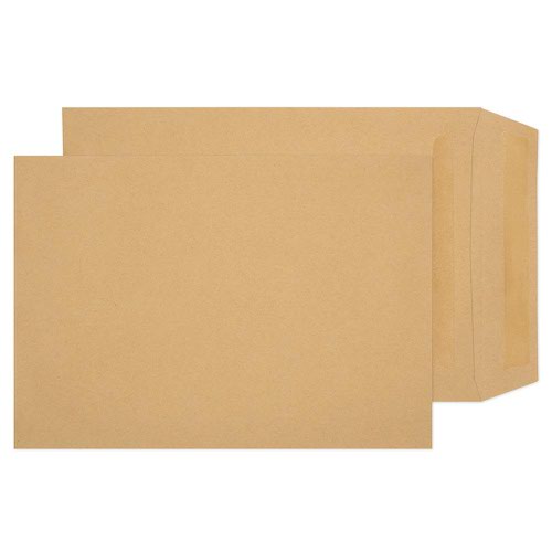 ValueX 254 x 178mm Envelopes Pocket Self Seal Manilla 90gsm (Pack 500) - 9067