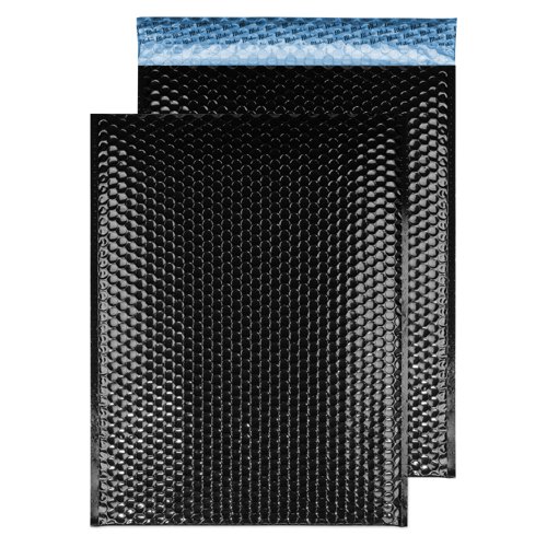 Blake Colour Packaging Oil Black Peel and Seal Metallic Bubble 450 x 324mm 70Mu Pack 50 Code MBB450 Blake Colour Packaging Oil Black Peel and Seal Metallic Bubble 450 x 324mm 70Mu Pack 50 Code MBB450