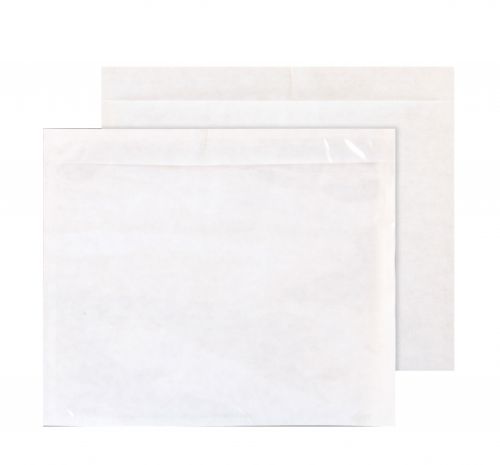 Documents Enclosed Blake Purely Packaging Document Enclosed Wallet C7 123x111mm Peel and Seal Plain Clear (Pack 1000)