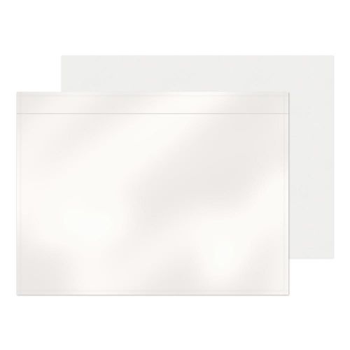 Documents Enclosed Blake Purely Packaging Document Enclosed Wallet C5 235x175mm Peel and Seal Plain Clear (Pack 1000)