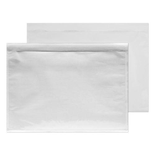 Blake Purely Packaging Document Enclosed Wallet C4 245x328mm Peel and Seal Plain Clear (Pack 500) - PDE50