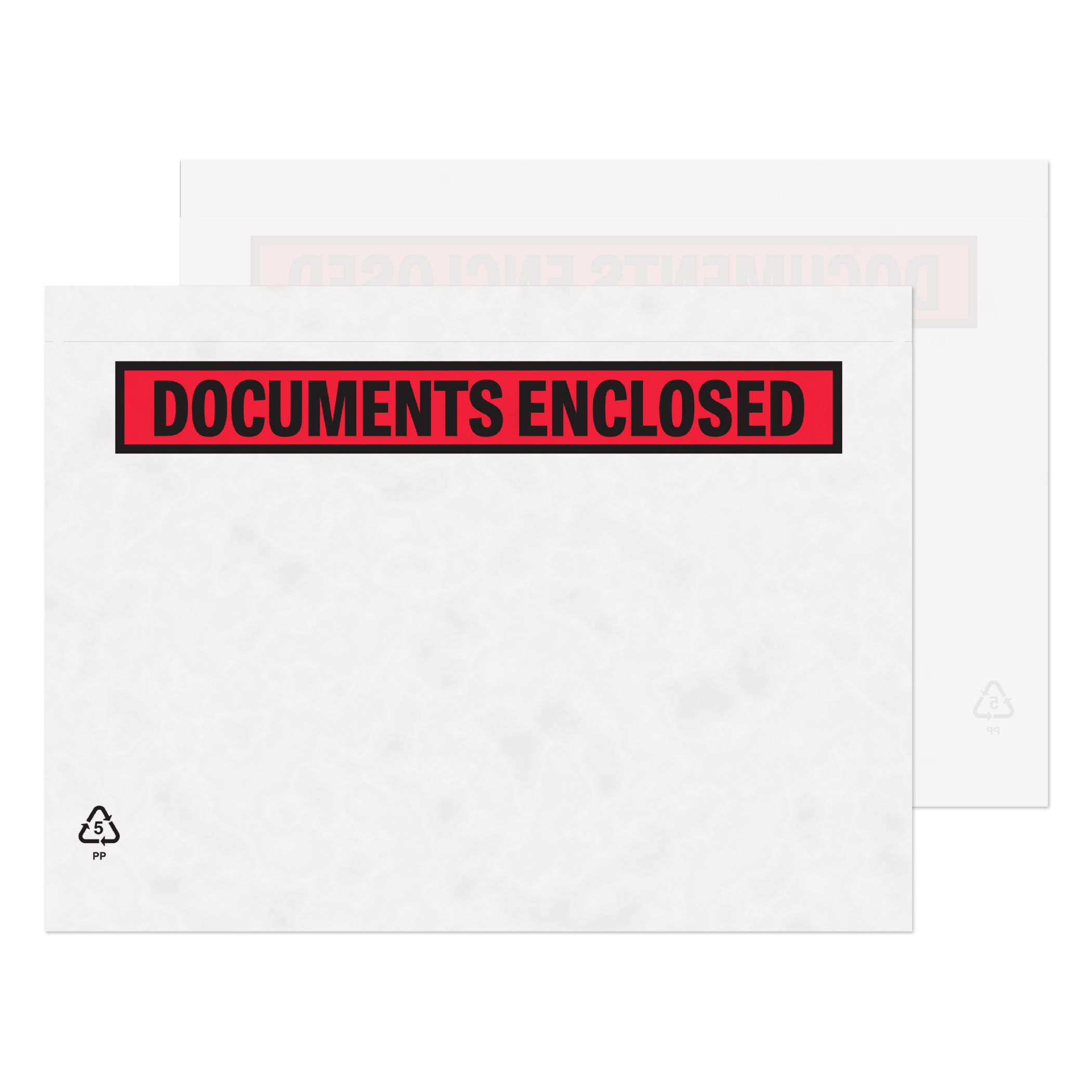 Document Enclosed Wallets Blake Purely Packaging Document Enclosed Wallet C5 235x175mm Peel and Seal Printed Clear (Pack 1000)