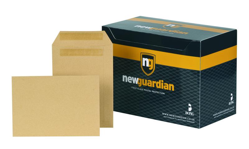New Guardian Pocket Envelope C5 Self Seal Plain 130gsm Manilla (Pack 250)
