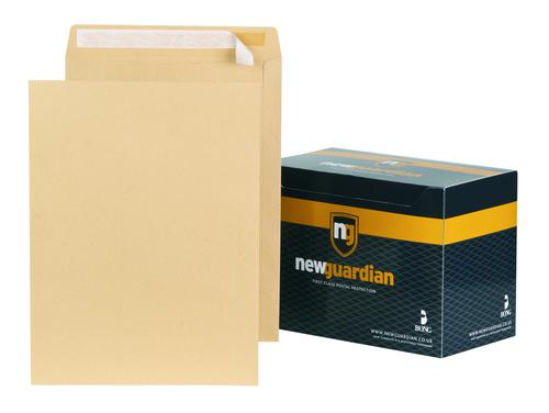 New+Guardian+Pocket+Envelopes+Peel+%26+Seal+406x305mm+Manilla+130gsm+%28Pack+125%29+D23703