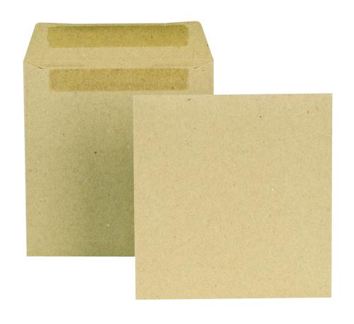 New Guardian Wage Envelope 108x102mm Self Seal Plain 80gsm Manilla (Pack 1000)