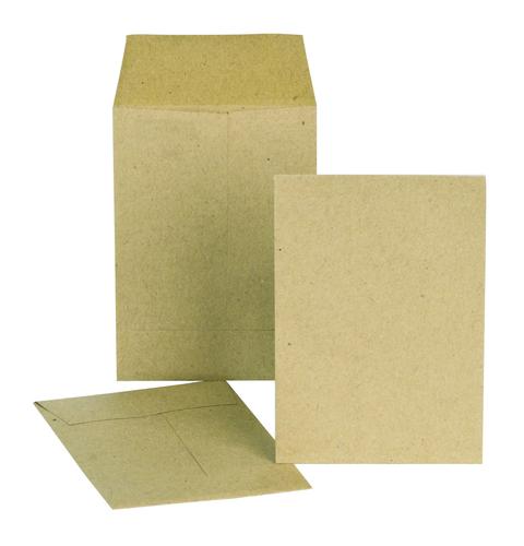 New Guardian Pocket Envelope 98x67mm Gummed Plain 80gsm Manilla (Pack 2000)