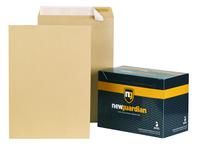 New Guardian Pocket Envelope C3 Peel and Seal Plain 130gsm Manilla (Pack 125) - C27013