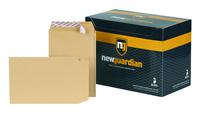 New Guardian Pocket Envelope C5 Peel and Seal Plain Power-Tac Easy Open 130gsm Manilla (Pack 250) - L26039