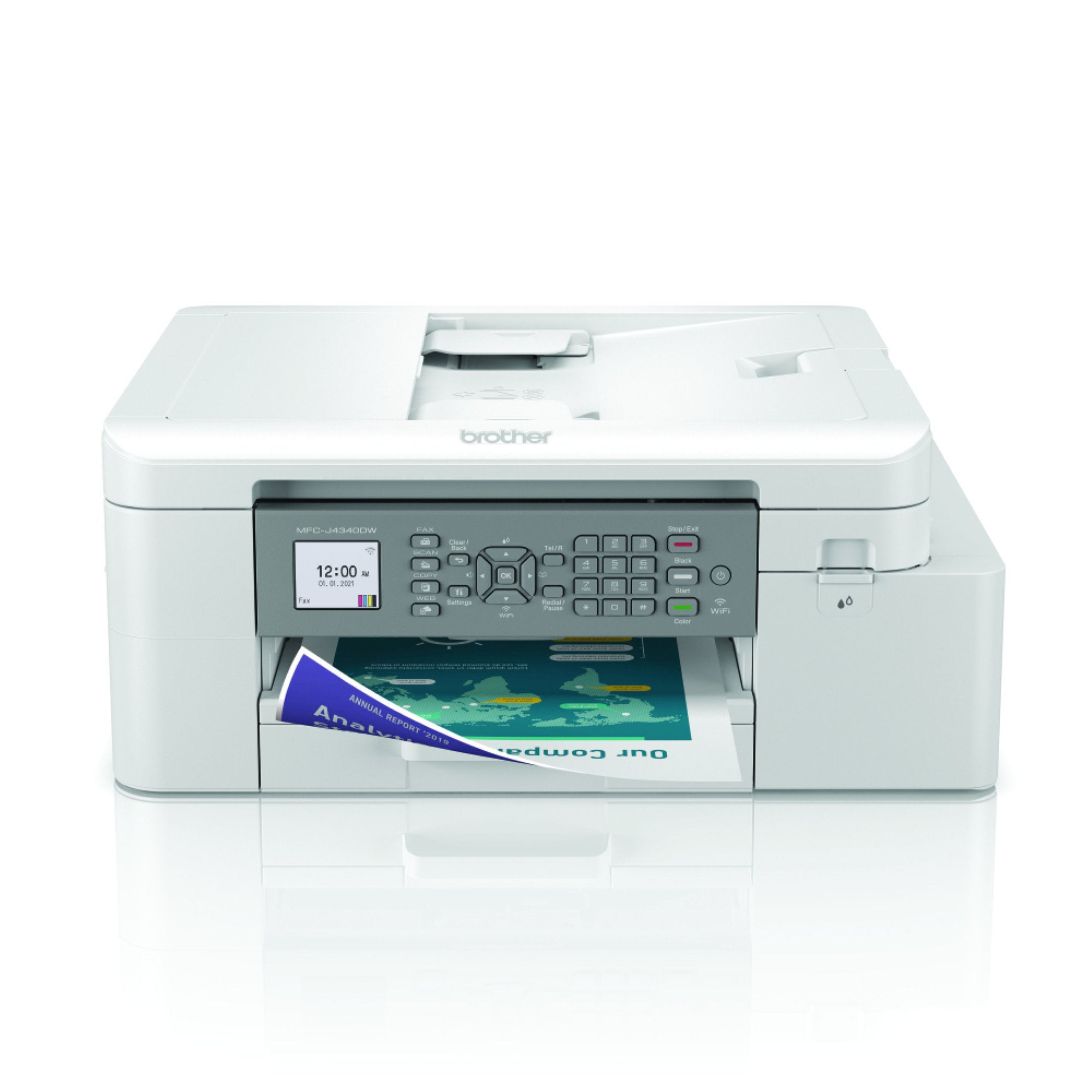 Brother MFC-J4340DW Wireless All-in-One Colour Inkjet Printer ...