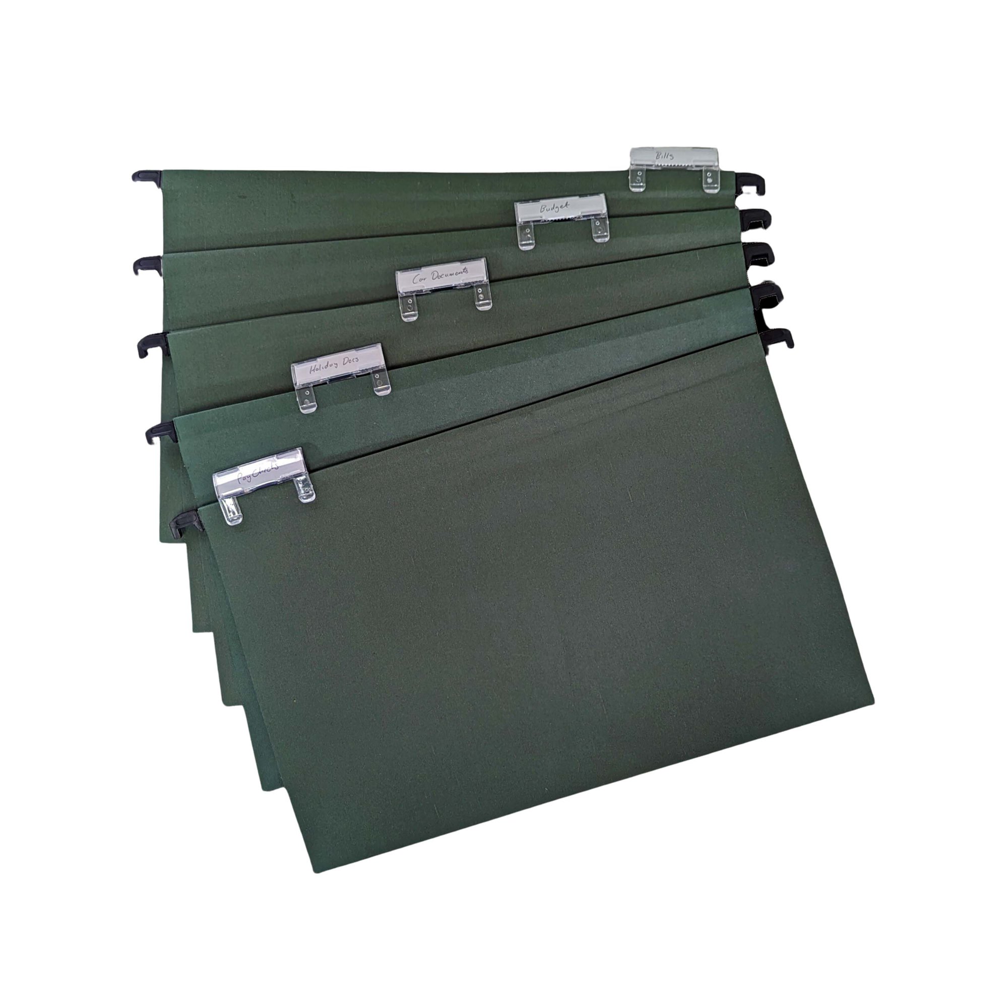SUSPENSION FILES FOOLSCAP GREEN - 10PK