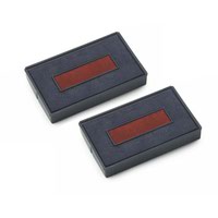 Colop E/200/2 Replacement Stamp Pad Fits S260/S260/L/S260/RL/S226/P Blue/Red (Pack 2) - 107113