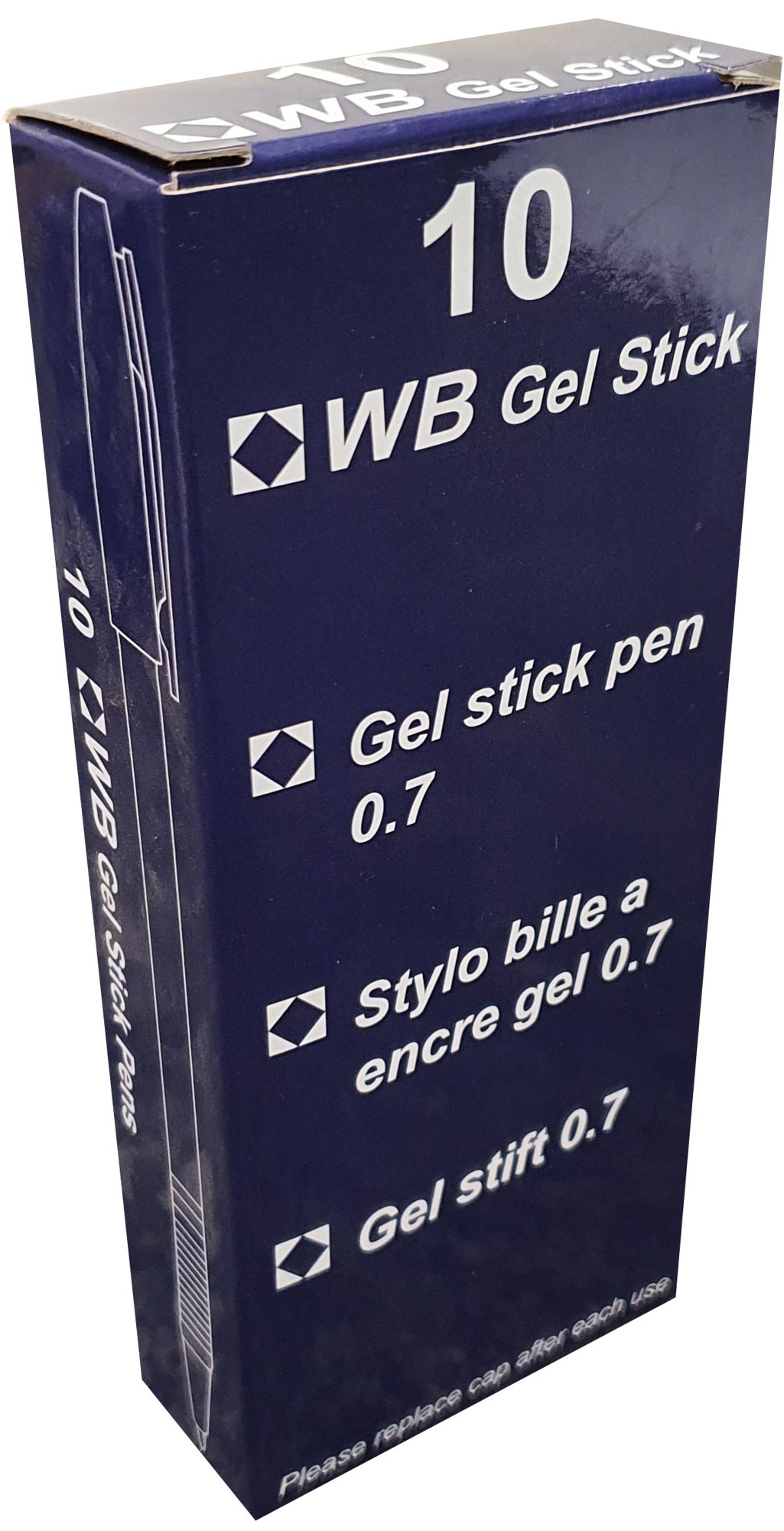 GEL PEN BLACK (10)