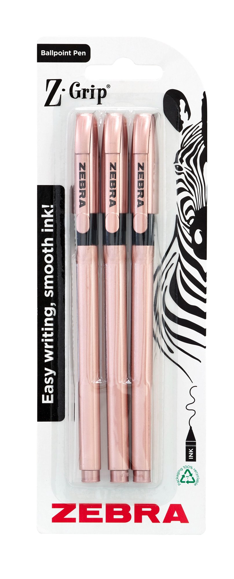 Z-GRIP SMOOTH BLACK INK BALLPOINT PENS R