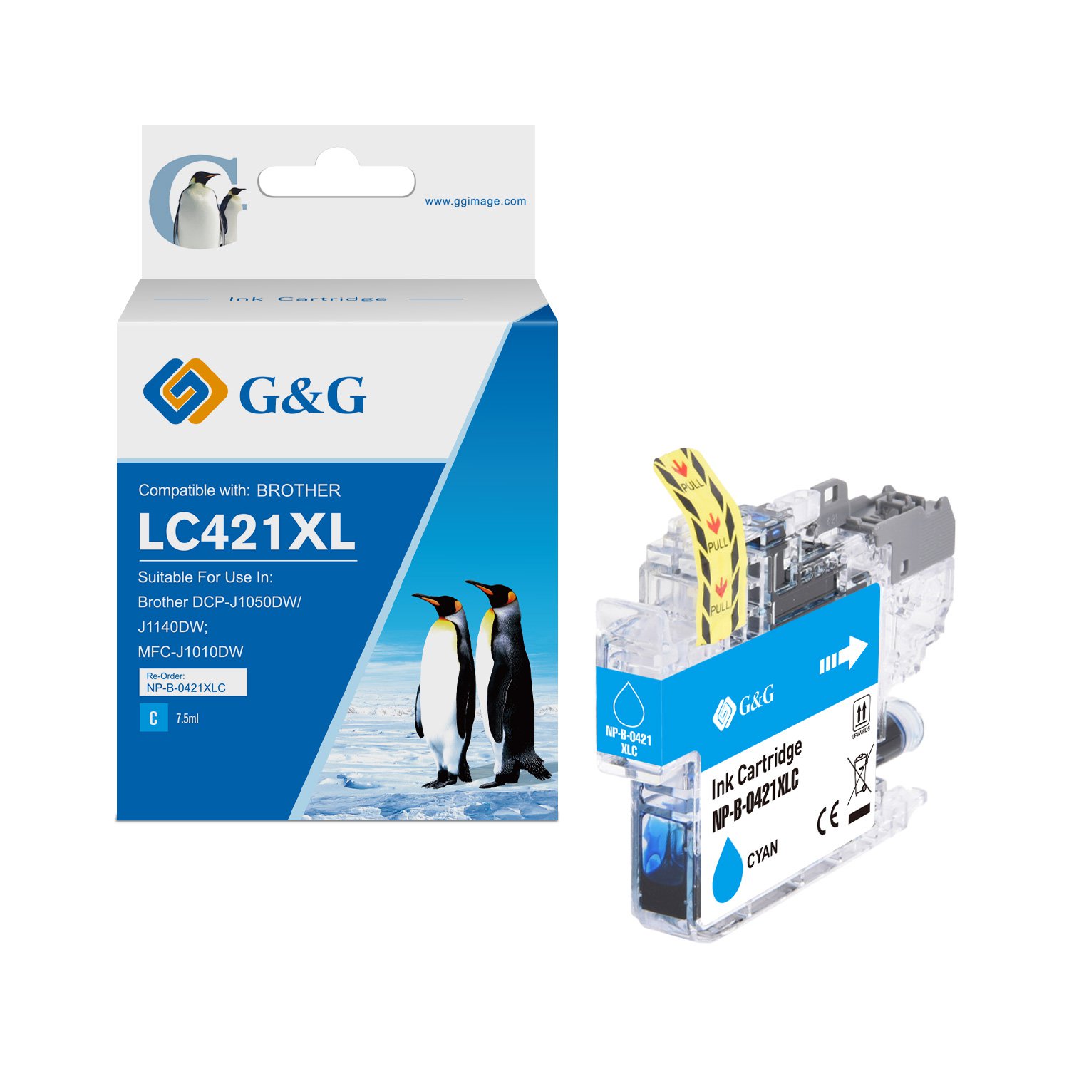 COMPATIBLE BROTHER LC421XLC