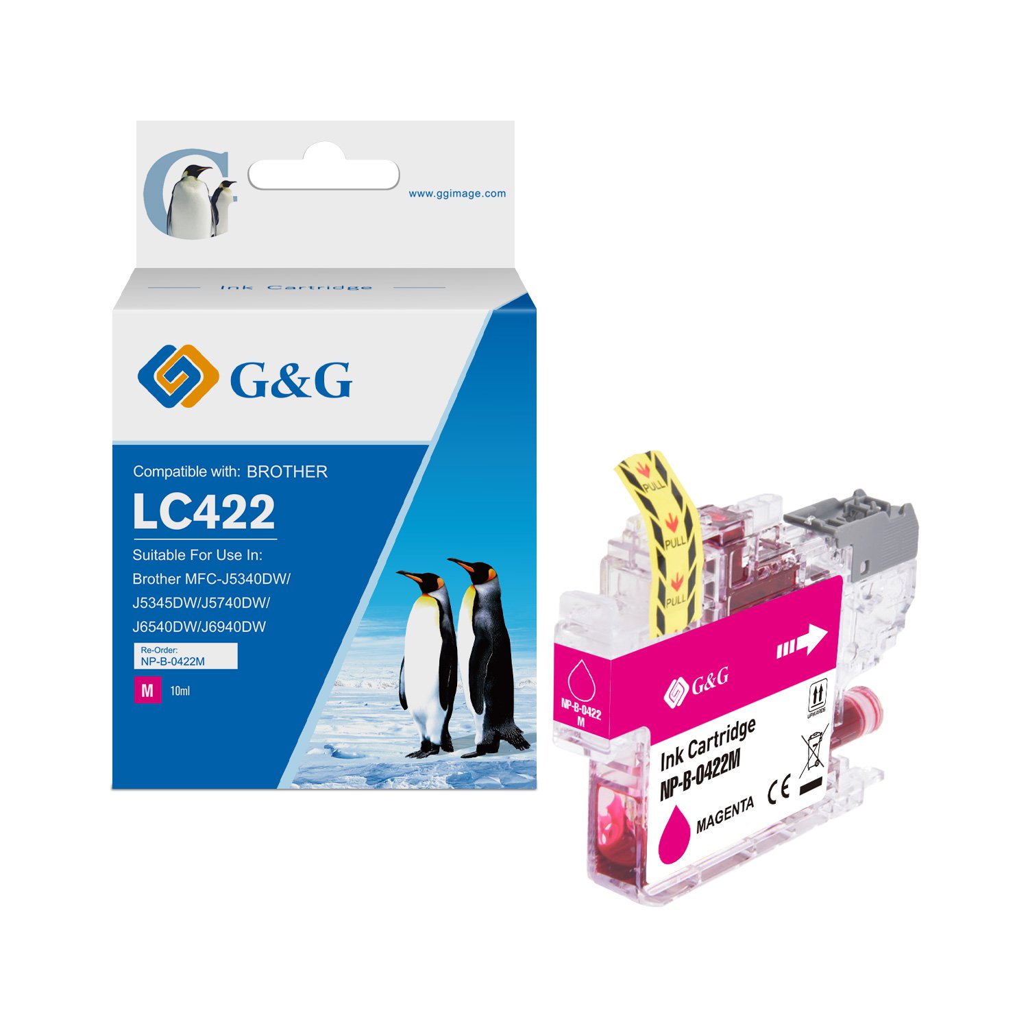 COMPATIBLE BROTHER LC422M