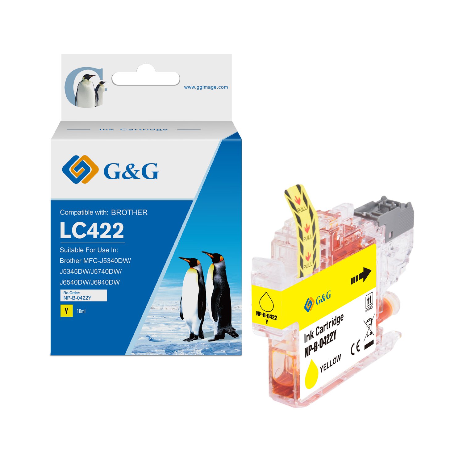 COMPATIBLE BROTHER LC422Y
