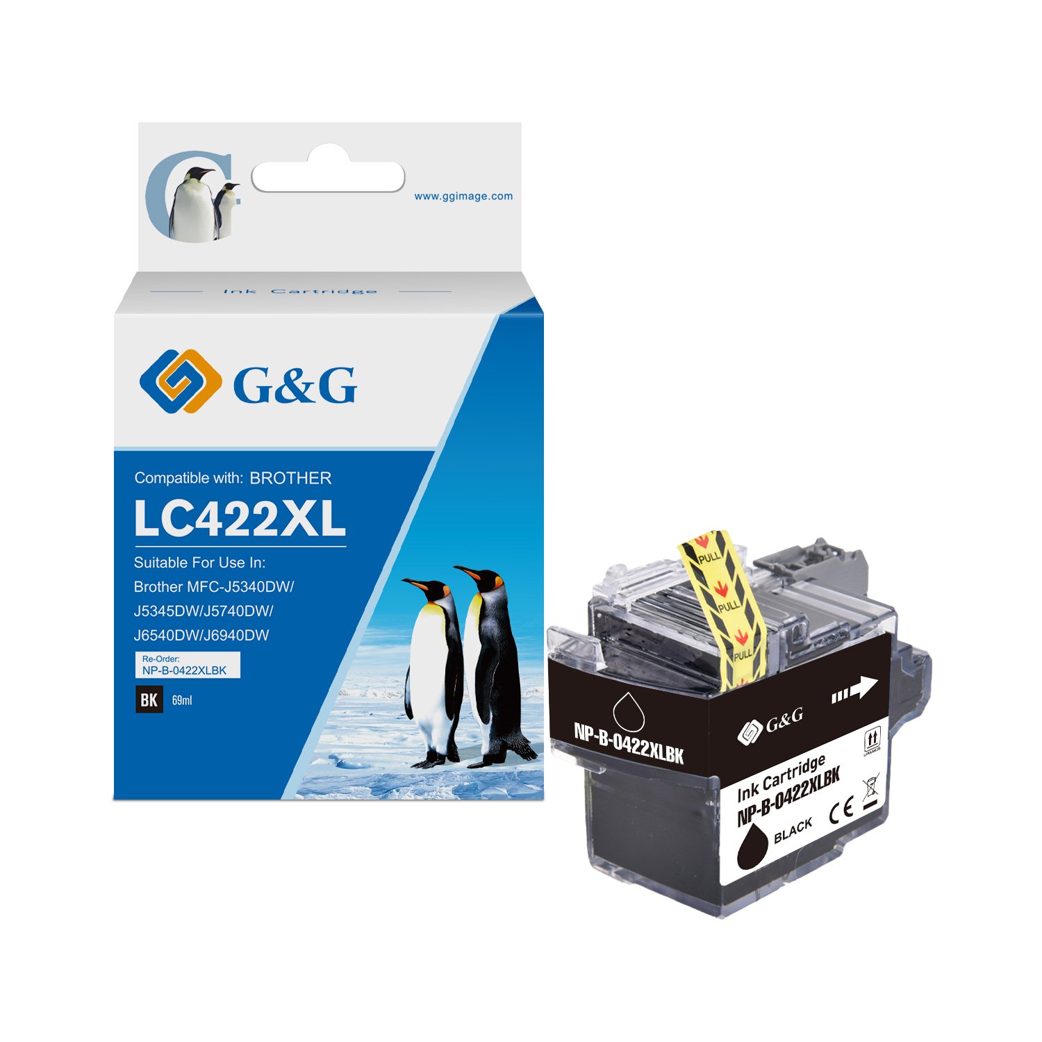 COMPATIBLE BROTHER LC422XLBK