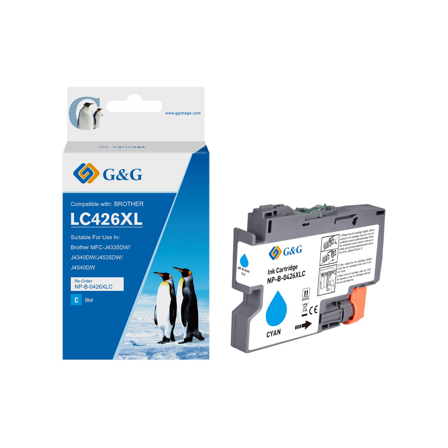 COMPATIBLE BROTHER LC426XLC