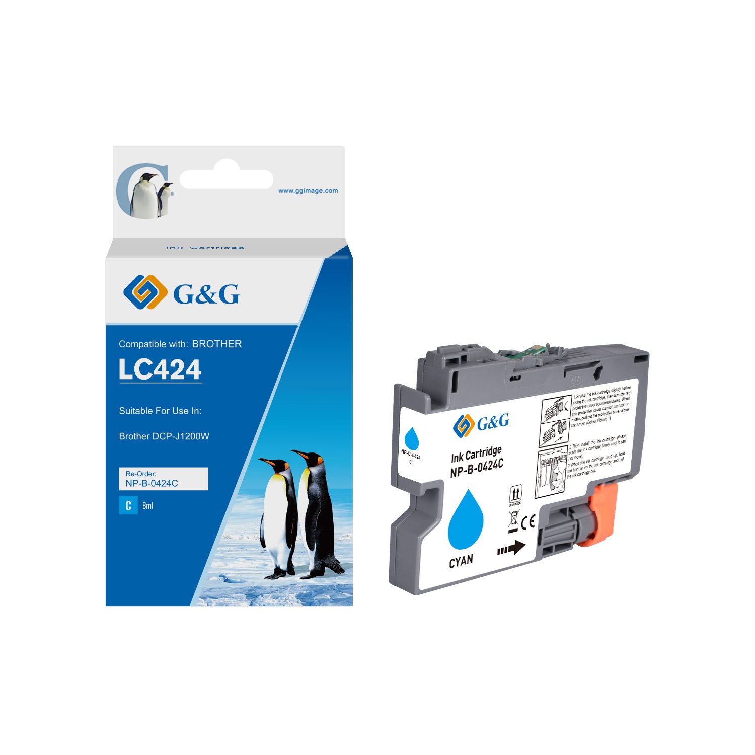 COMPATIBLE BROTHER LC424C