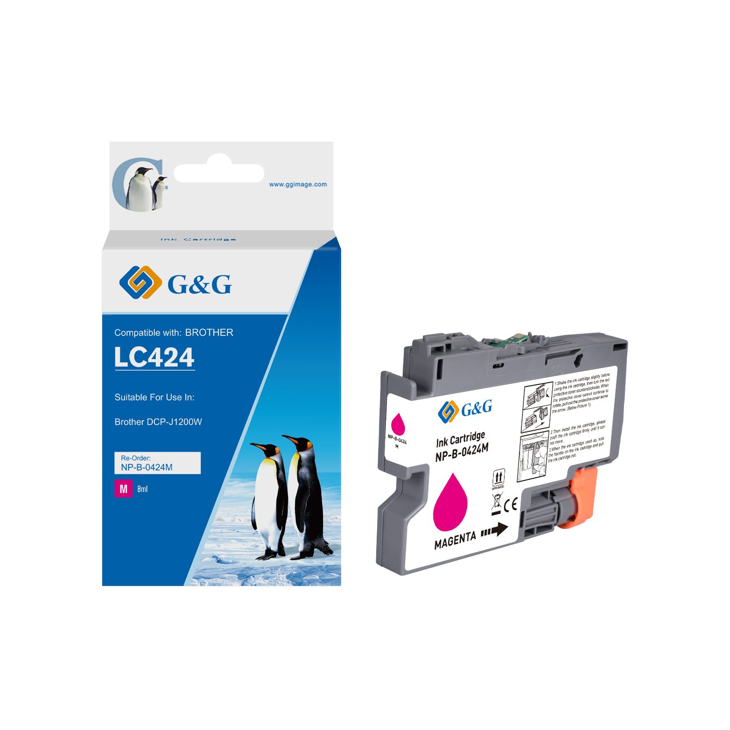 COMPATIBLE BROTHER LC424M