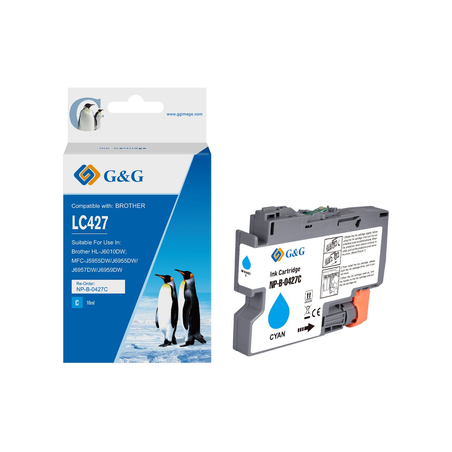 COMPATIBLE BROTHER LC427C