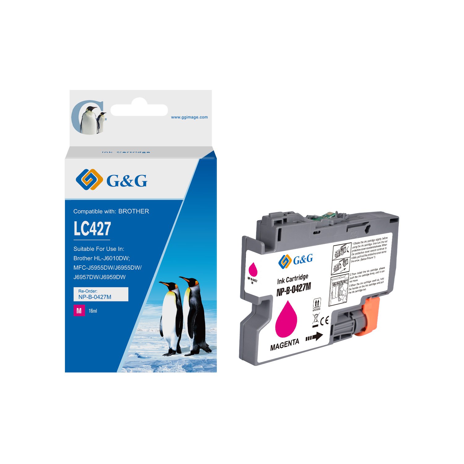 COMPATIBLE BROTHER LC427M