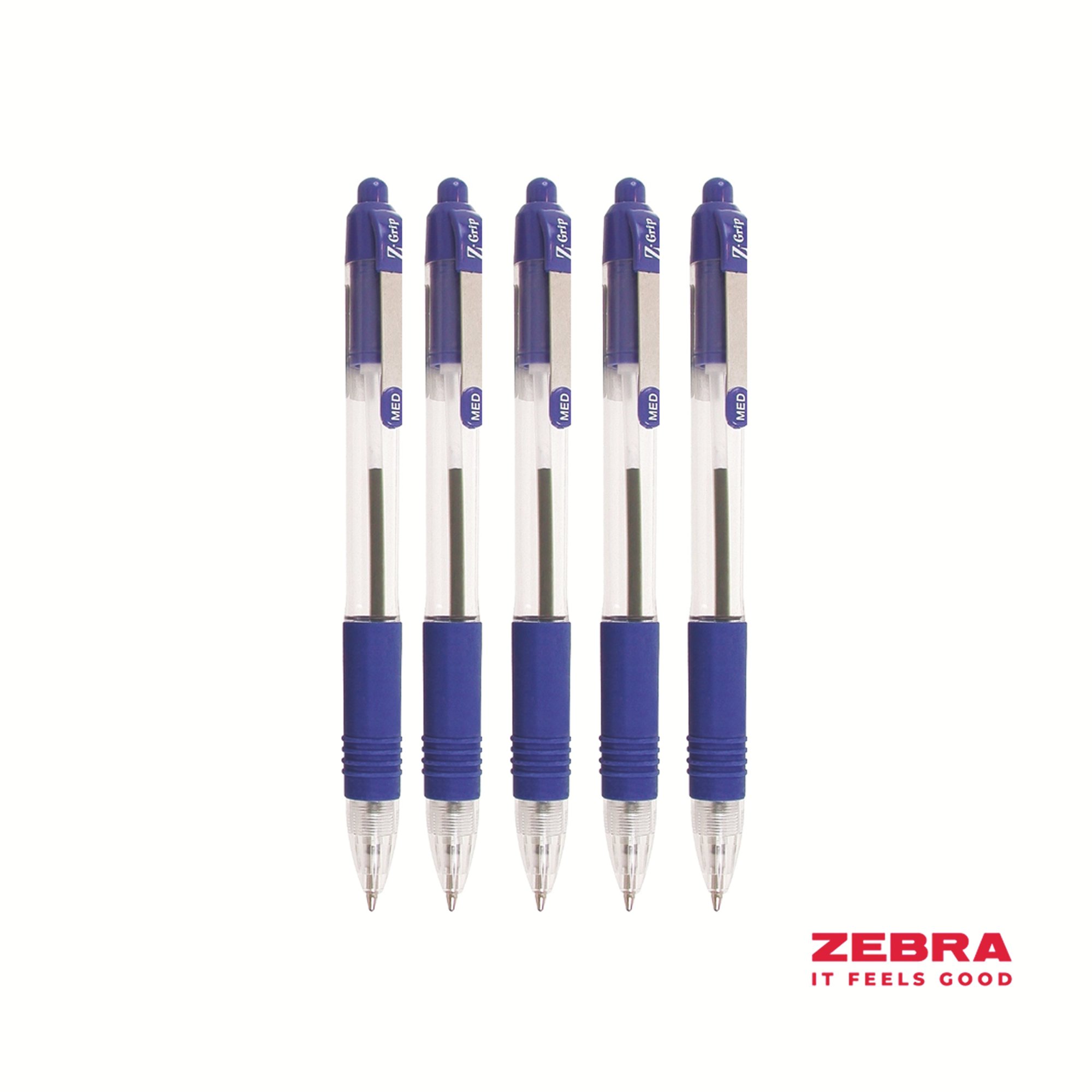 Z-GRIP RETR BALLPOINT PEN BLUE BOX 12