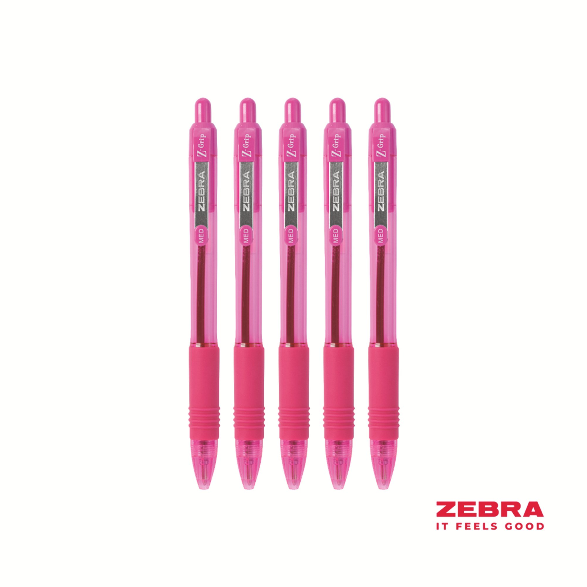 Z-GRIP SMOOTH RETR BPNT PEN PINK BOX12
